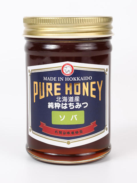 商品カテゴリー ソバはちみつ 北海道産のはちみつなら こぐま印の蜂蜜本舗 株式会社札幌山本養蜂園